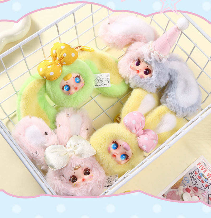 MM Milk Candy Second Generation Doll Toy Keychain Blind Box Cute Desktop Decoration With Sweet And Cute A birthday present