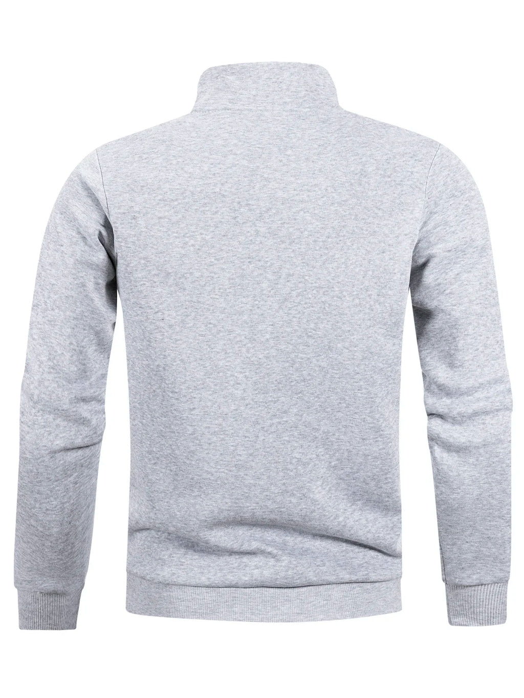 Autumn Men's Zipper Pullover Turtlenecks Warm Sweaters Solid Color Long Sleeved Fashion Male Casual Daily Sweatshirt Top