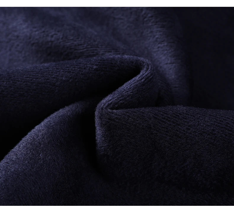 Man Pullover New 2025 Autumn Winter Solid Color Comfortable And Casual Soft Thickened Sweater With Added Velvet Sweater