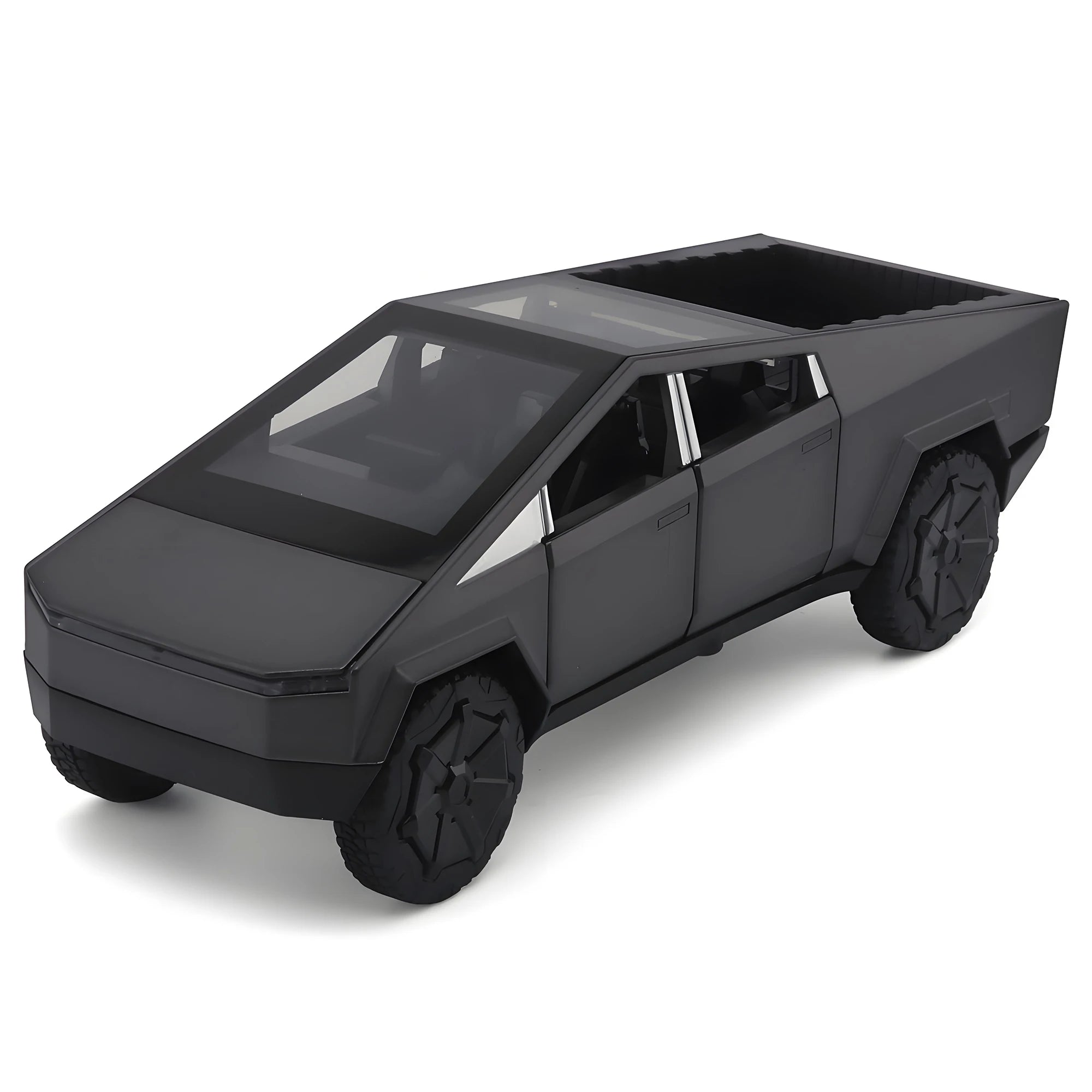 1:32 Cybertruck Pickup Toy Alloy Off-road Die-cast Metal Model Sound and Light Return Toy Gifts,  Birthday Gift for Children.